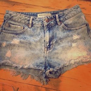 🎃Bullhead - High Rose Denim Shorts size 5